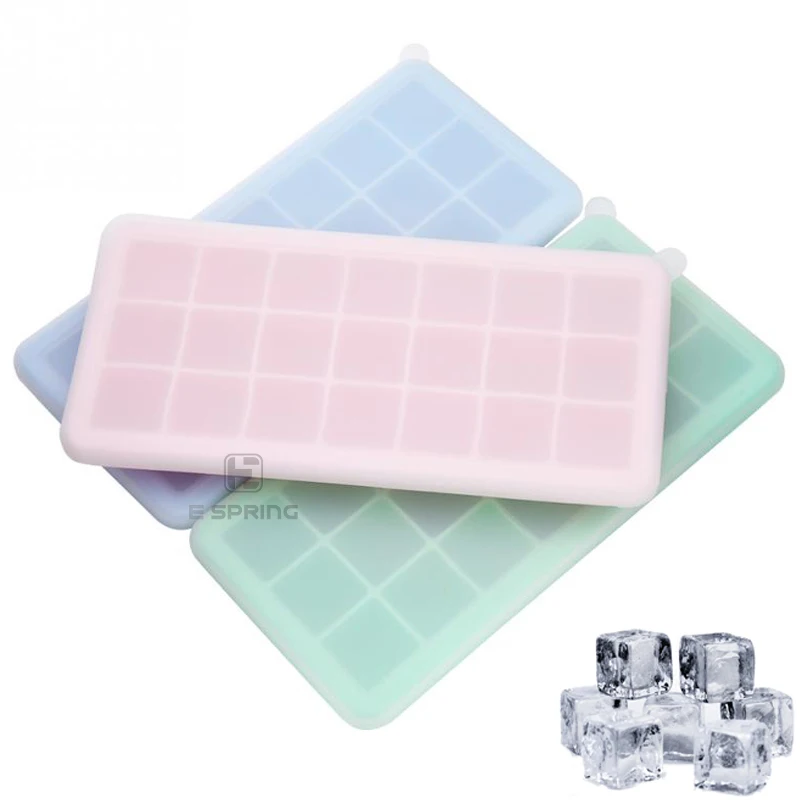 Top Selling 21 cavity king cube silicone ice mold tray