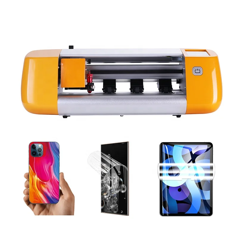 Mobile Phone Screen Protective film Cutting Machine For TPU /UV/PVC  Hydrogel film, Also Fit Laptop/Tablet/Watch