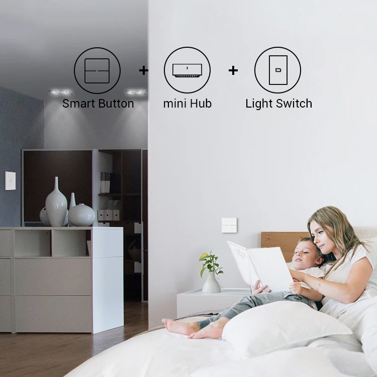 BroadLink 3 way Control 4 Key Button Smart WiFi Scene Switch