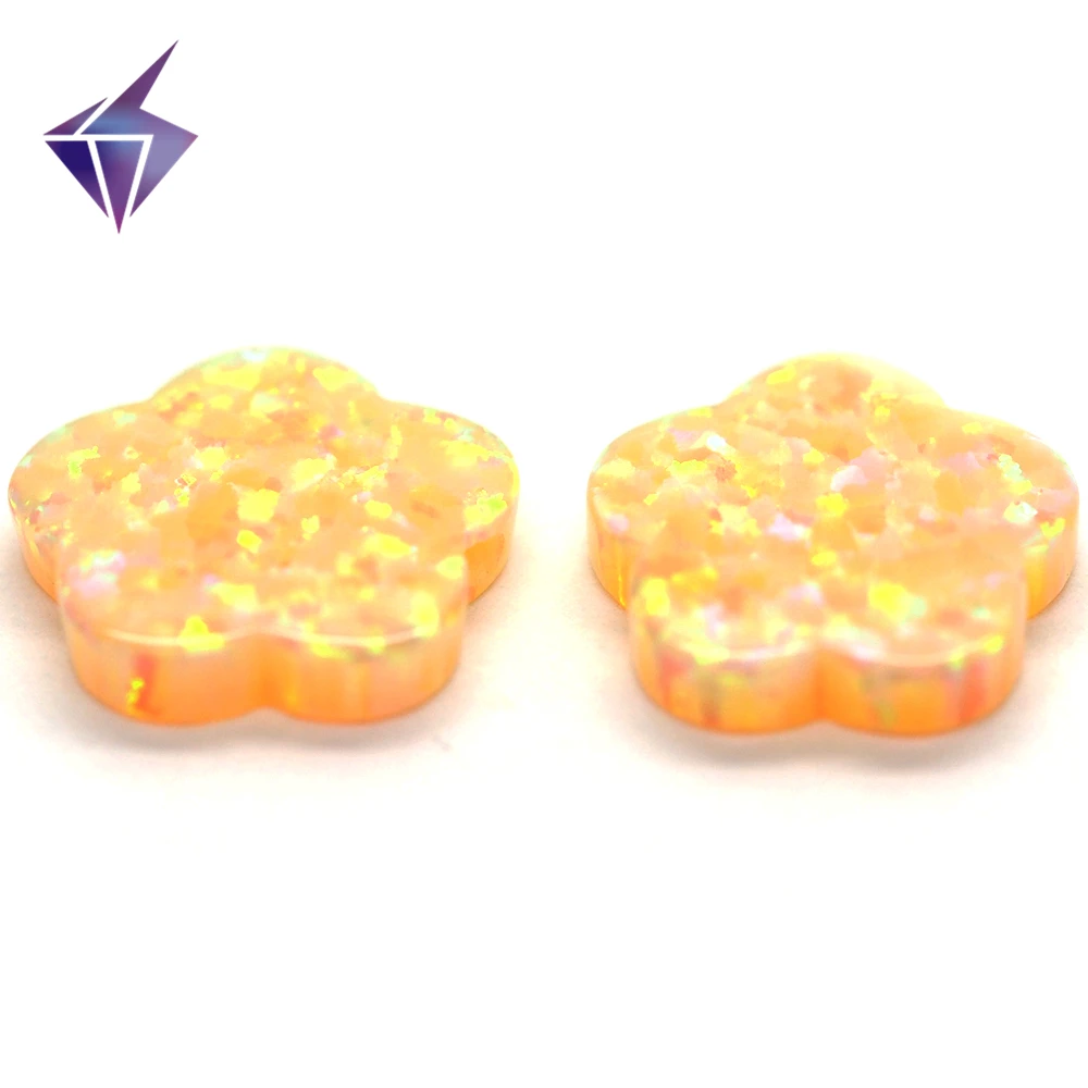 Synthetic Various Shapes and Colors Opal Stones