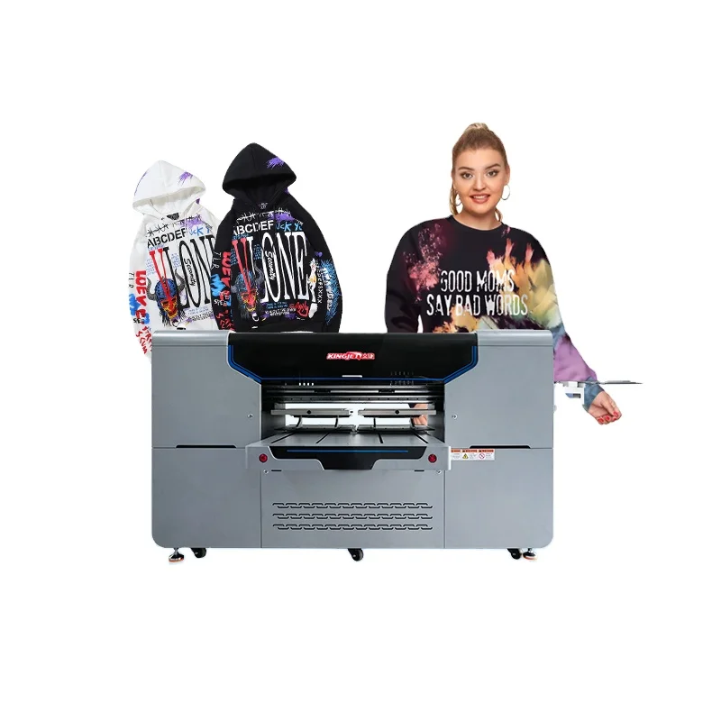 Textile Garment A3 Desktop Cloth Digital Large Format Cheapest Dual Head A2 Dtg Printer Direct To T-Shirt Printing Machine