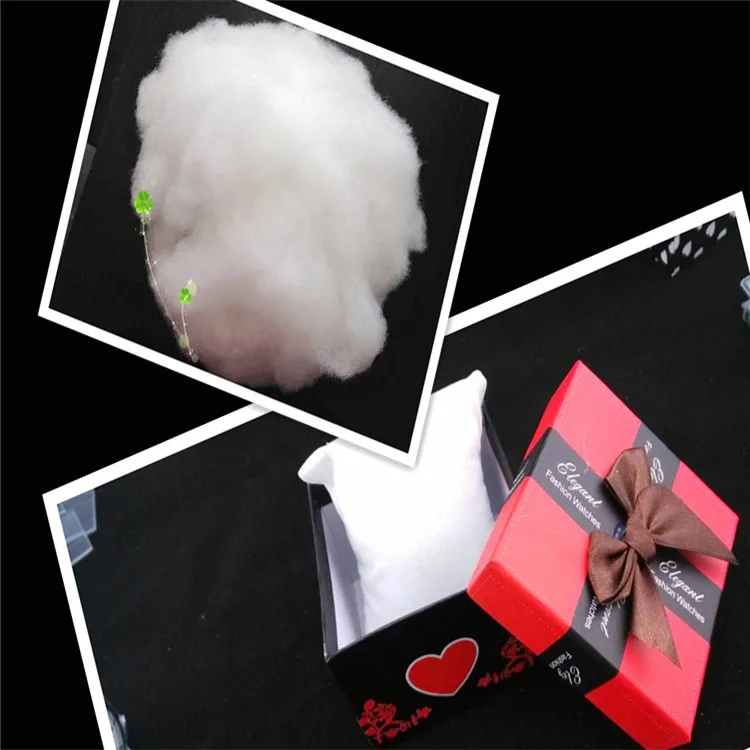 
Manufacturing Padding&Wadding Dacron Teddy Bear Stuffing Material Polyester Fiber 