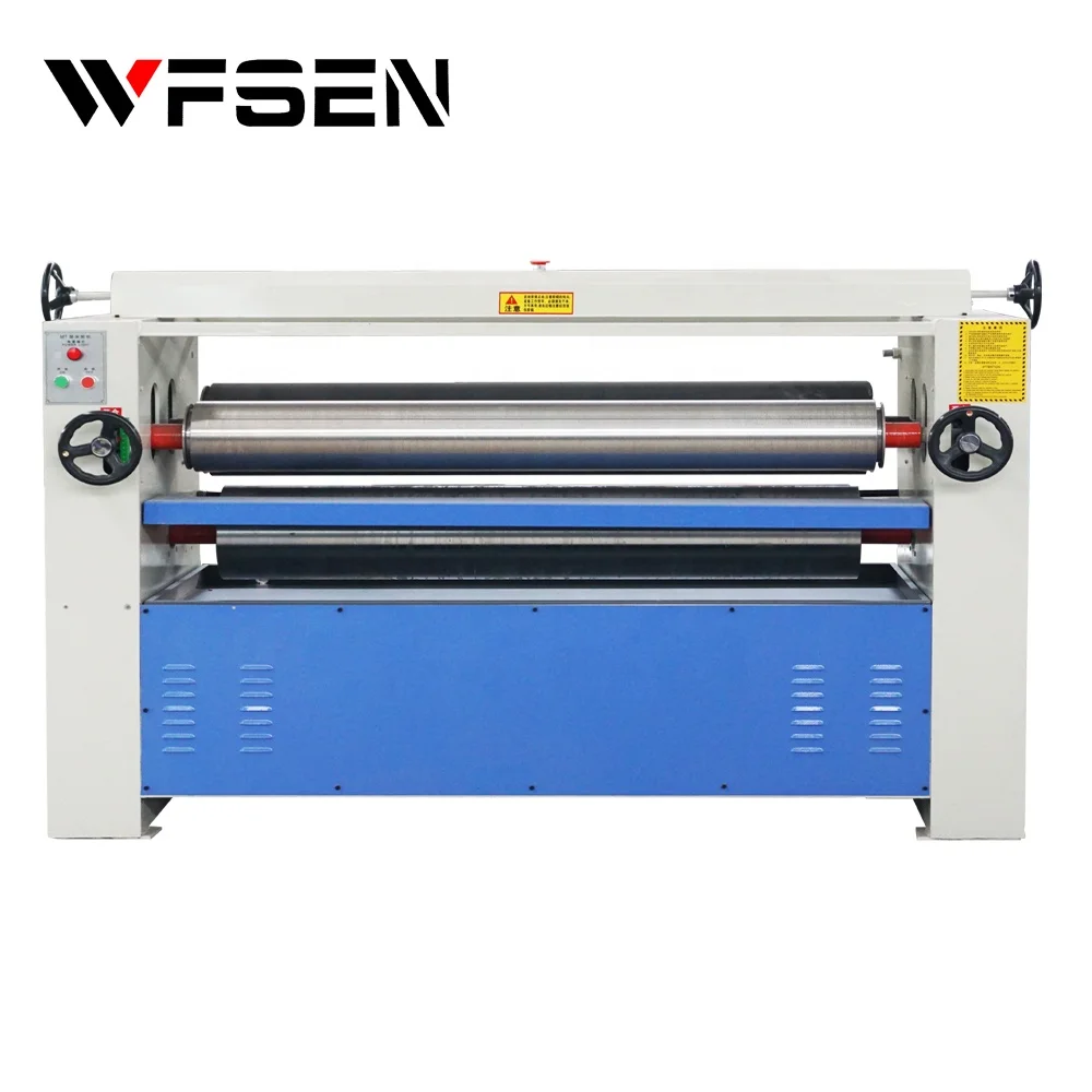 WFSEN MT6113 automatic glue roller wood spreader honeycomb plywood glue spreader for hot cold press