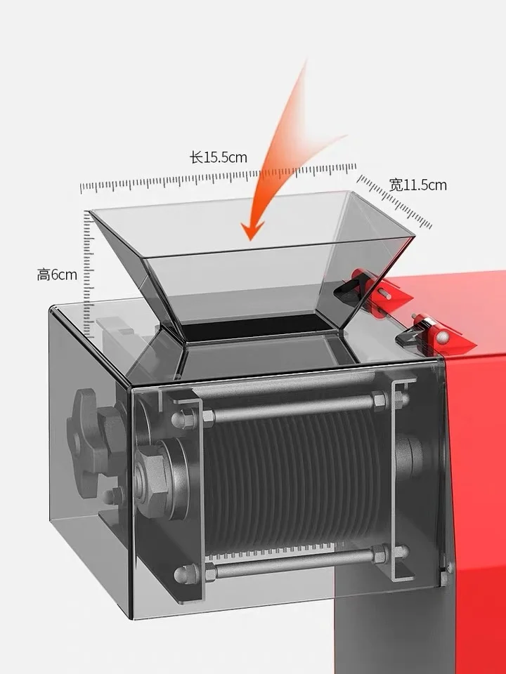 
2020 850W 250KG/H meat cutting machine commercial vertical meat slicer cutter machine 