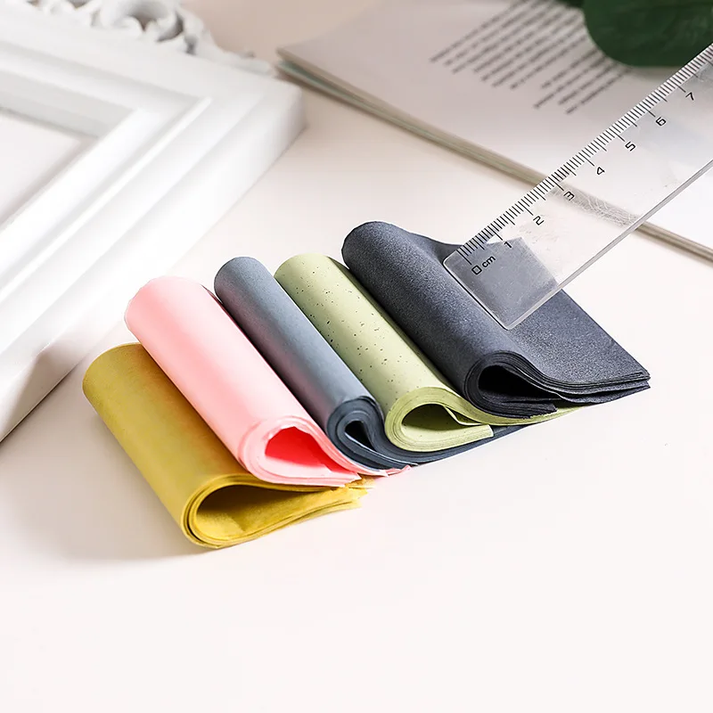 Premium bamboo charcoal oil absorbing tissues face oil blotting paper Green tea facial oil absorbing sheets paper