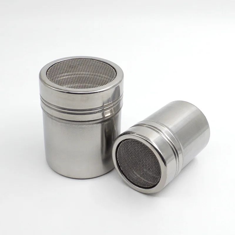 304 stainless steel spice jar powder jar with lid