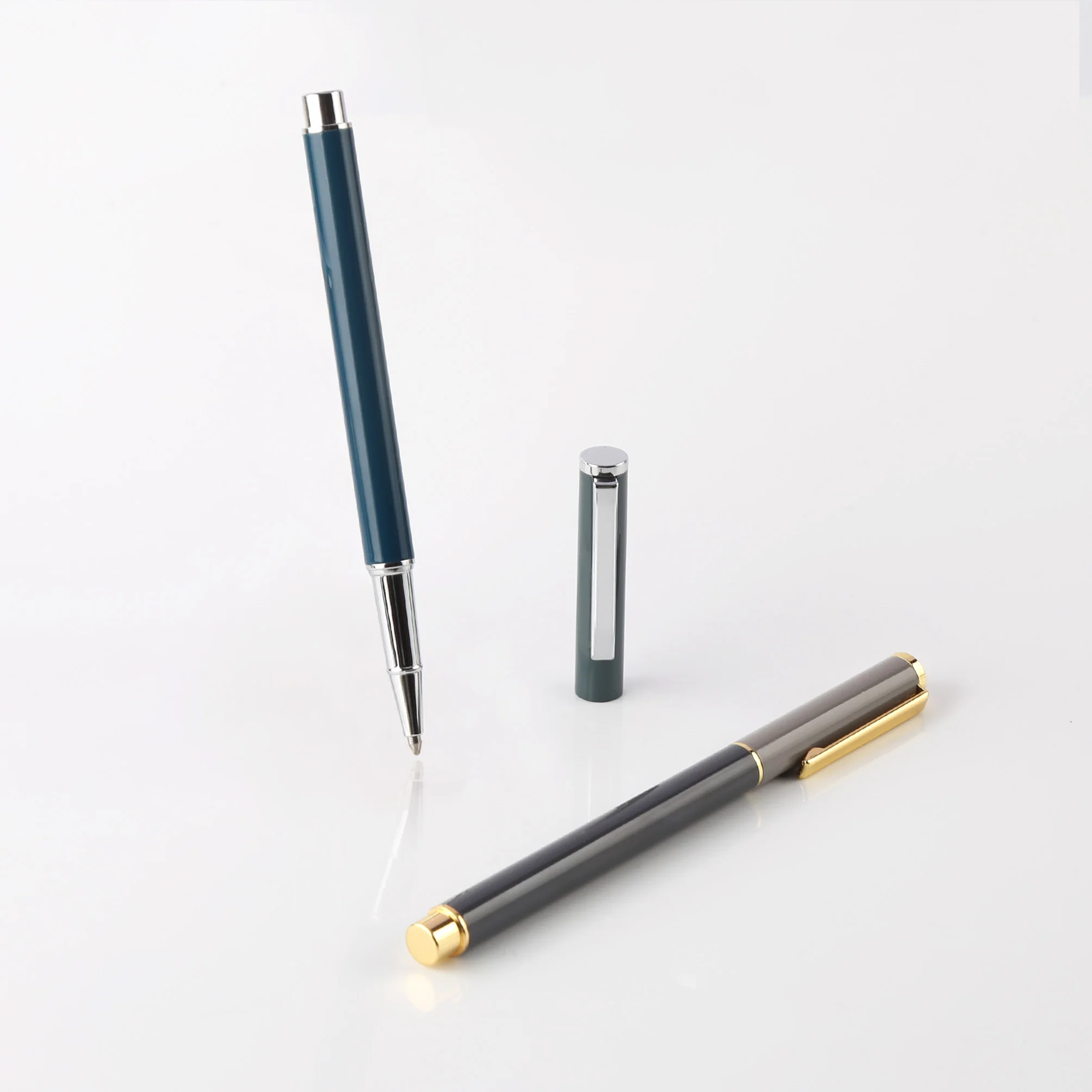 TTX Morandi Color Contrast Hot Selling Metal Custom Logo Advertising Kawaii Promotional Gift Ball Point Pen