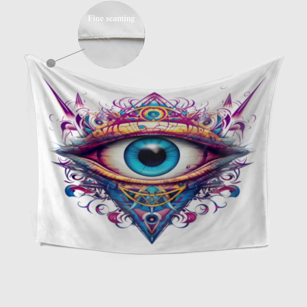 eye of the devil Custom pattern and size Wholesale Hot Sale Wall Tapestry for Bedroom Custom Printed 100% Polyester Tapestry