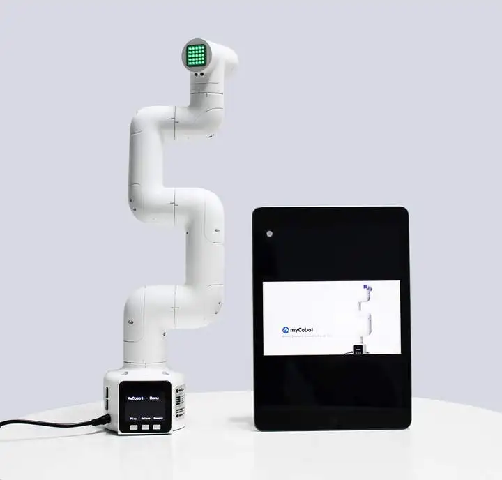 2021 Новое поступление mycobot Pro самая маленькая в мире 6 оси 2 экран совместных