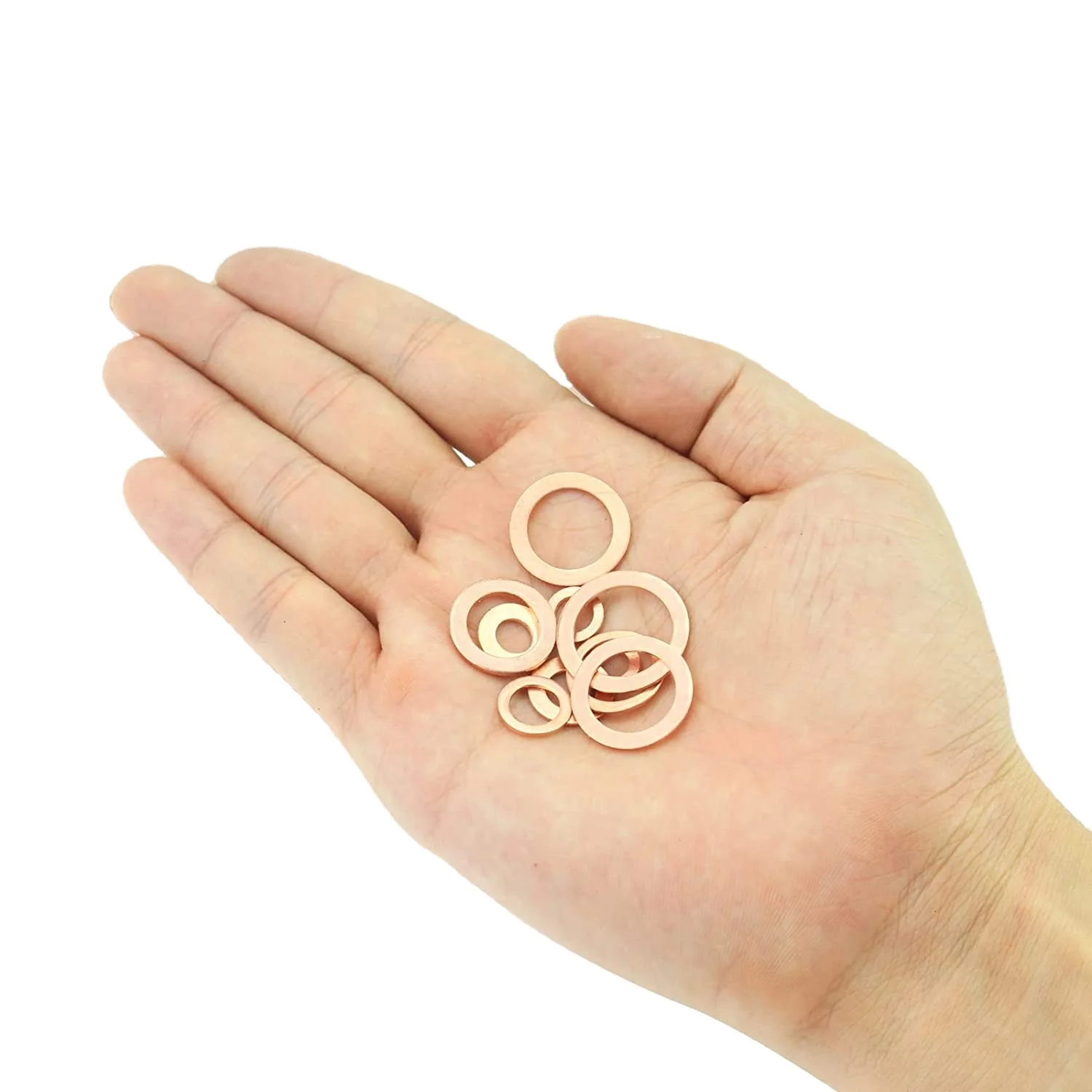 M5 M6 M8 M10 M12 M14 M16 M20 Copper Metric Flat Washers Sealing Washers