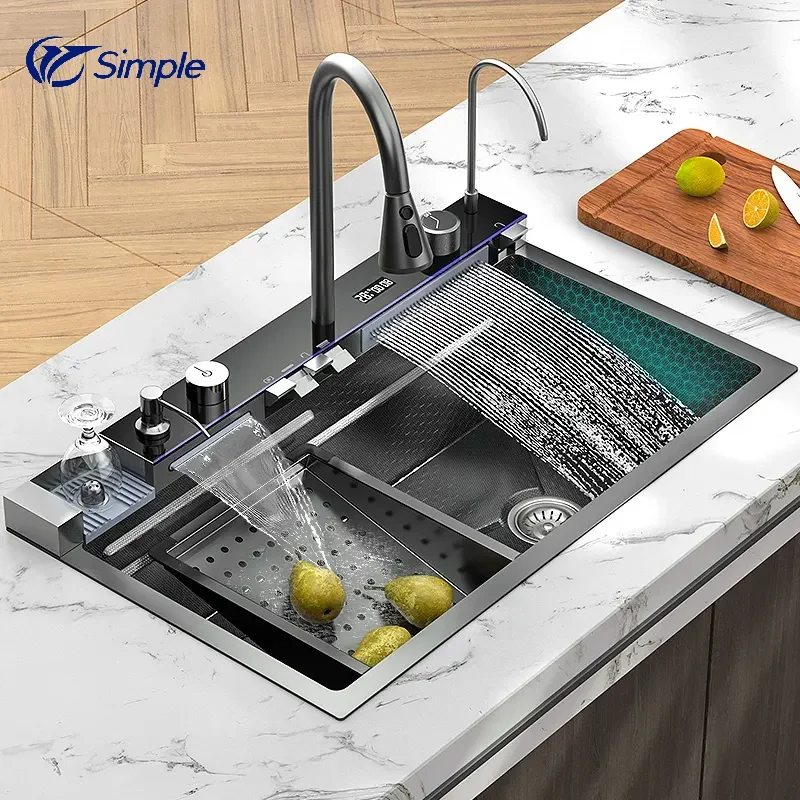 High Quality Kitchen Sinks Kitchen Sink Stainless Steel Smart Kitchen Sink With Huge Discount
