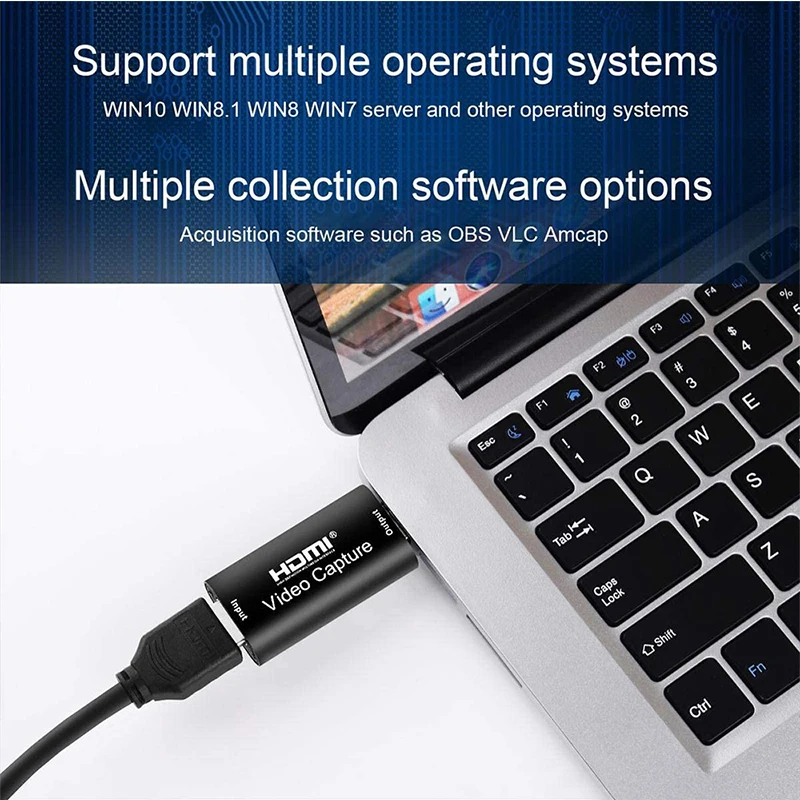 4K HD MI To USB Video Capture Card For Game And Video And Programs Recording
