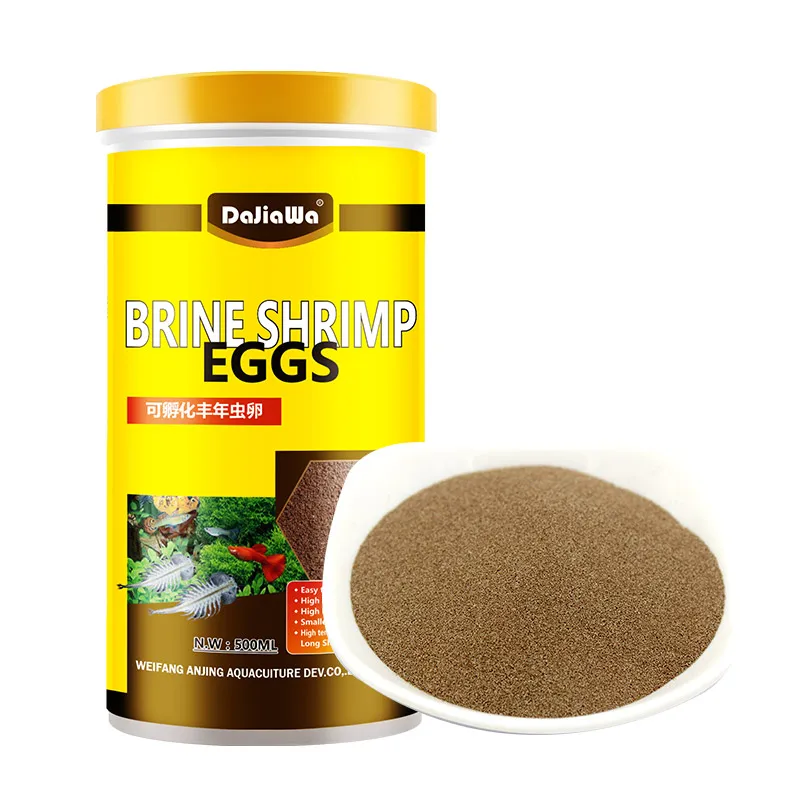 High Hatching Rate Brine Shrimp Eggs Artemia Cysts Ornamental Fish Food