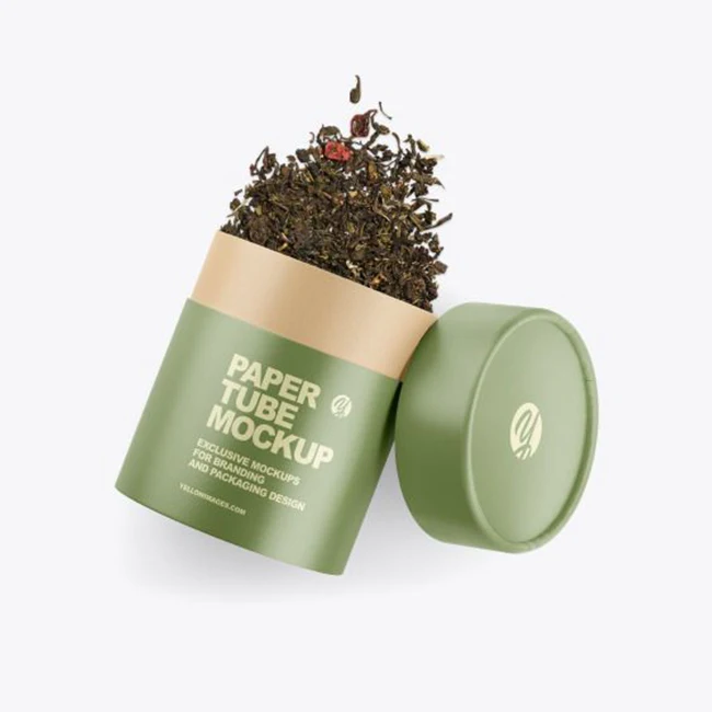 Custom Wholesale Shipping Poster Mailing Carton Push Up Round Boxes Cylinder Box Kraft Cardboard Packaging Paper Tube