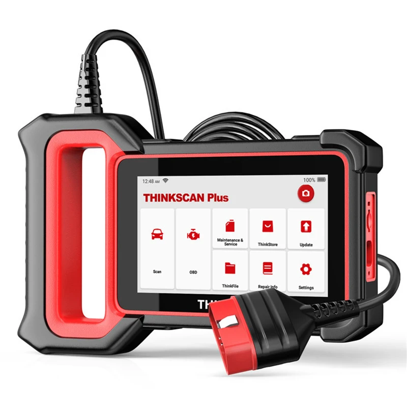 OEM THINKCAR ThinkScan Plus S7 OBD2 автомобильный диагностический инструмент для авто ABS SAS Oil DPF EPB Reset 7 систем Автомобильный сканер
