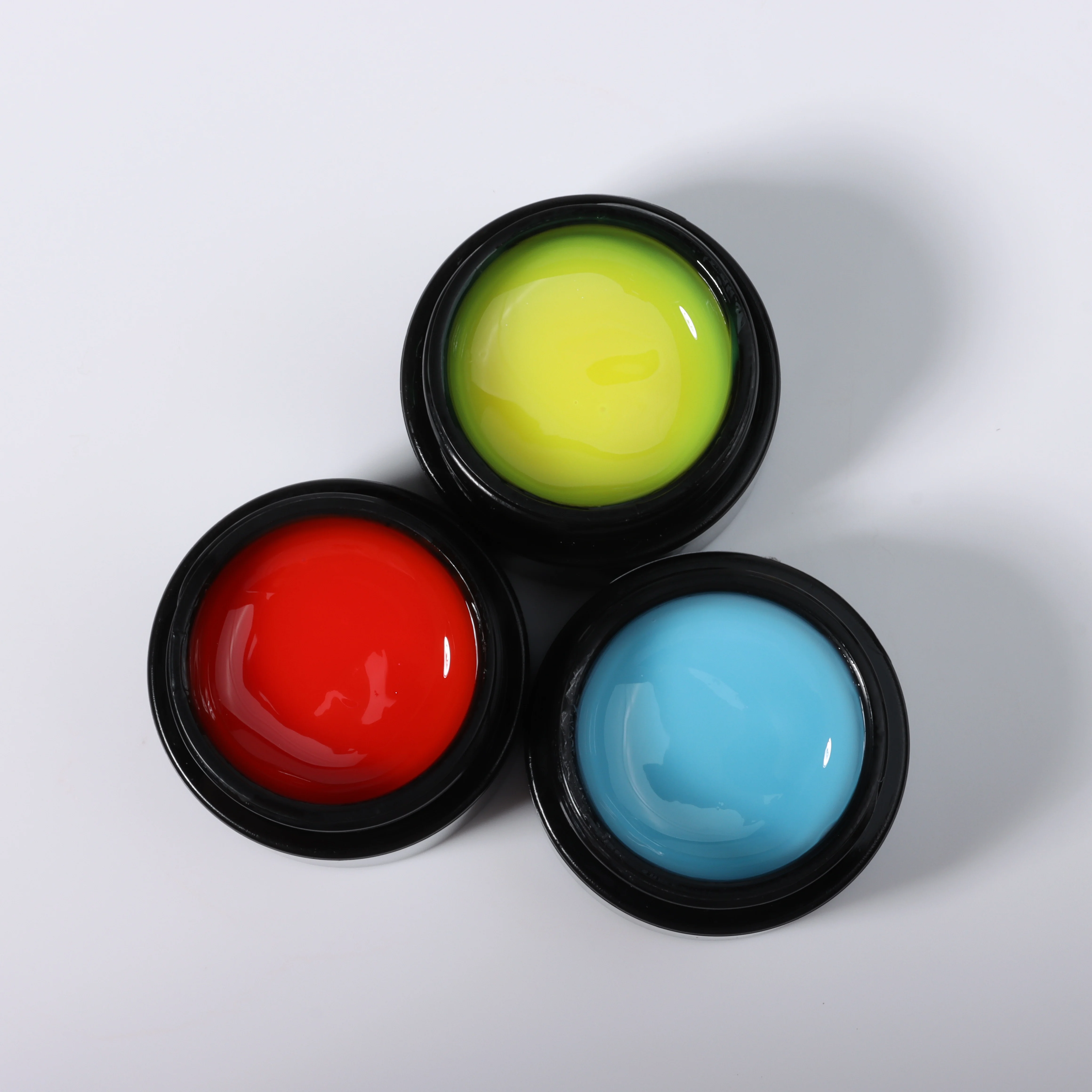 Kinncogel Neon Buildering Gel Self Leveling Extends Quickly and Long Lasting Summer Candy Hard Uv Gel 30g Jar