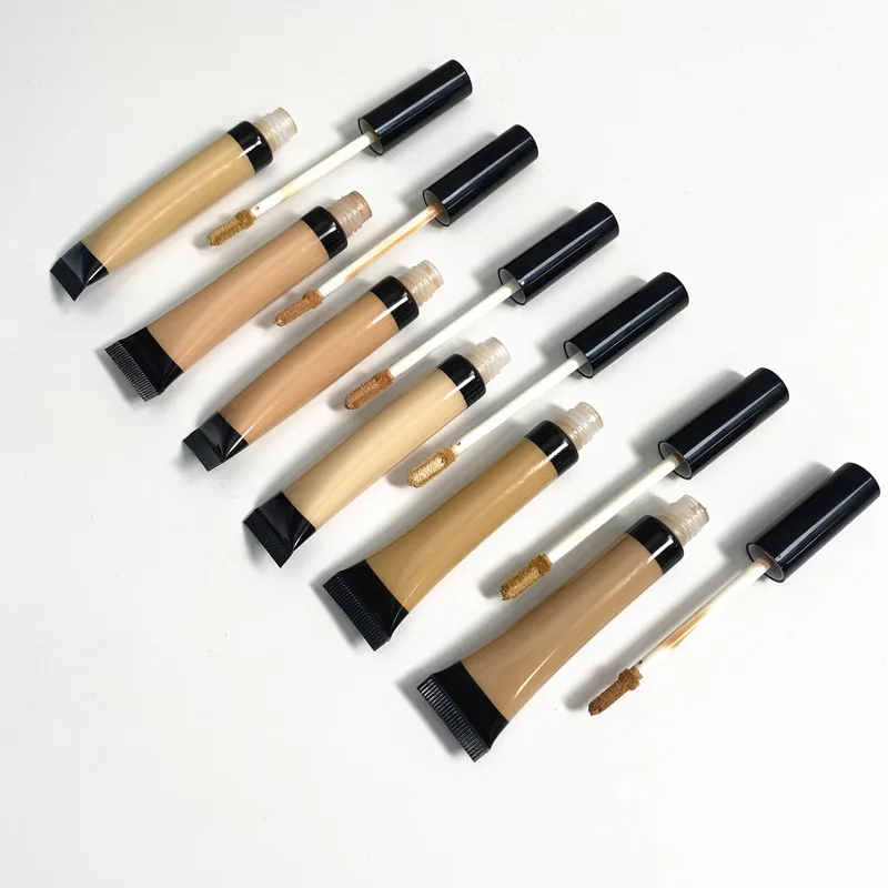 Squeeze Tube Liquid Contour Vegan Matte Concealer Full Coverage Makeup Private Label Waterproof Liquid Foundation Concealer