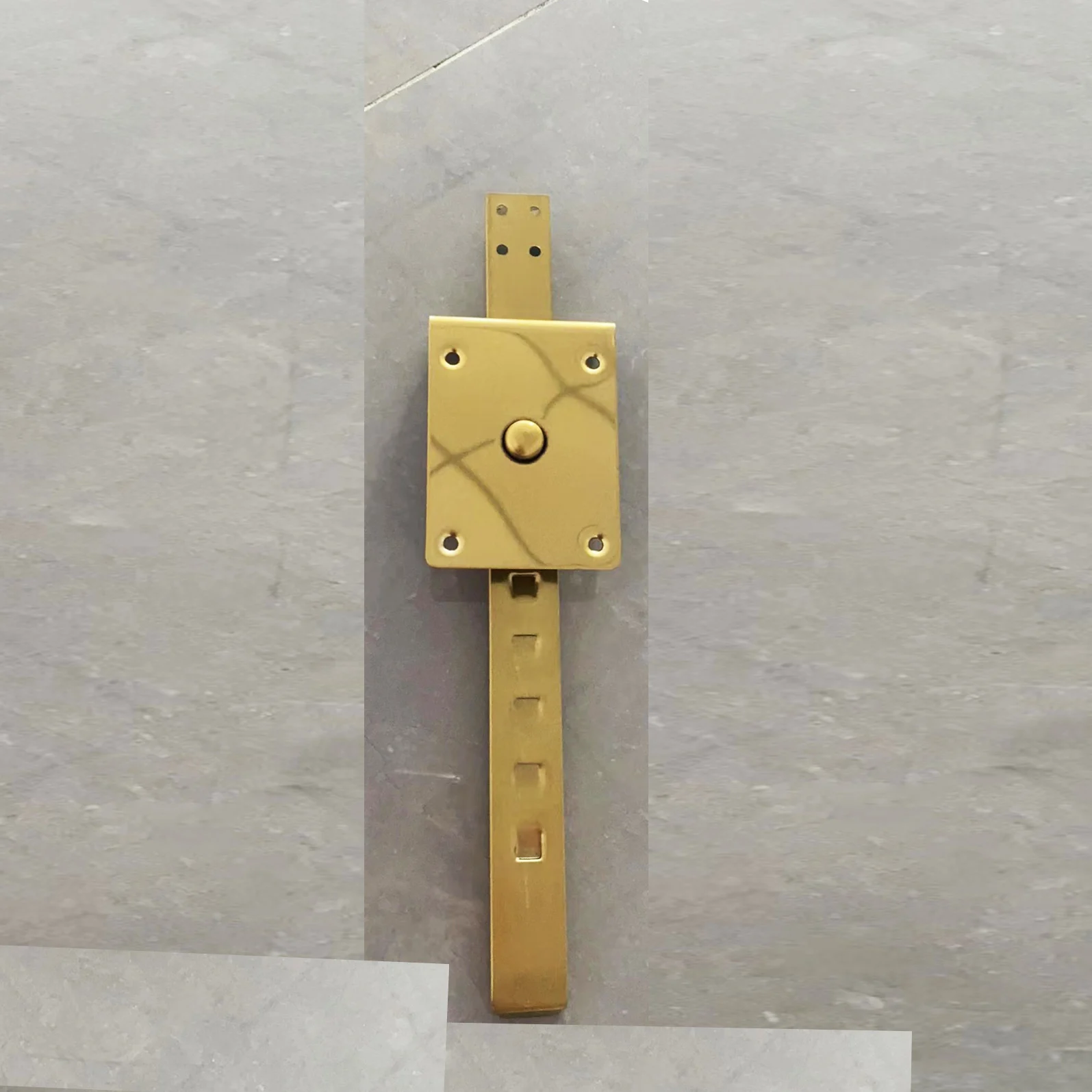 Salon Barber Chair Parts Lift Headrest Bracket K90 Stainless Steel Headrest Without Welding