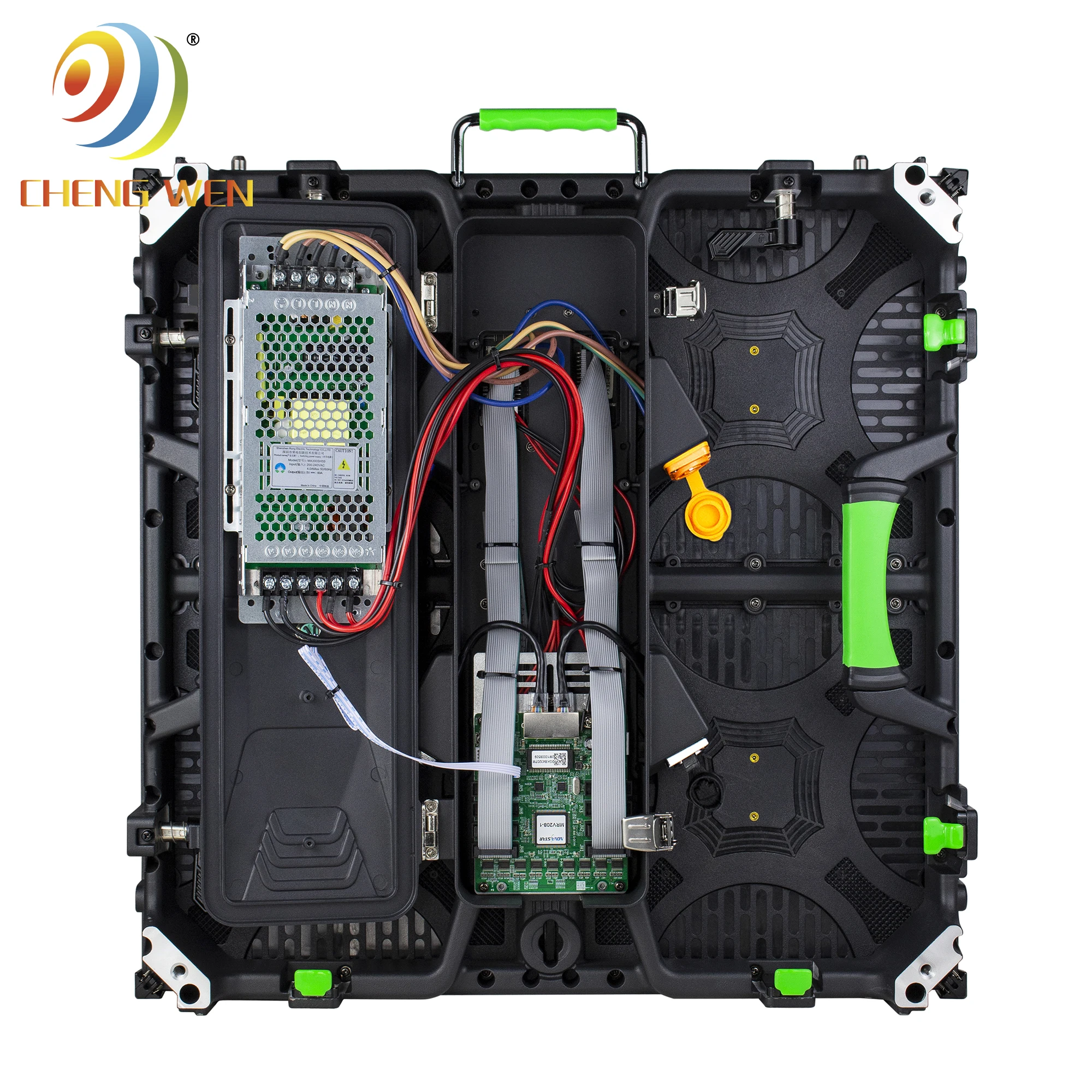 New design P3.91 500*500mm Four generations die-casting aluminum Outdoor led video wall for Rental led advertising