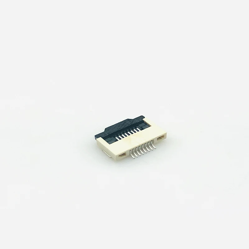 FPC connector 0.5mm FPC flexible cable socket FPC 0.5-8P clamshell under connection