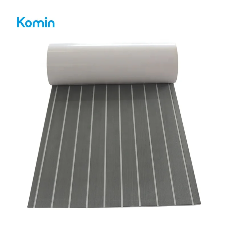 Komin Customized Marine Decking EVA Foam Boat Flooring Material