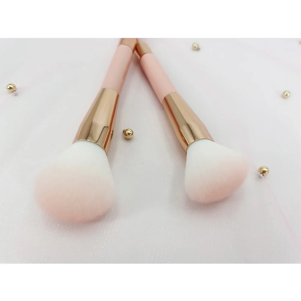 4 шт./кор. МАГНИТ ручка металлический корпус упаковка, подарок для девушек и женщин, Путешествия красоты лица инструмент профессиональные косметические кисти для макияжа Набор