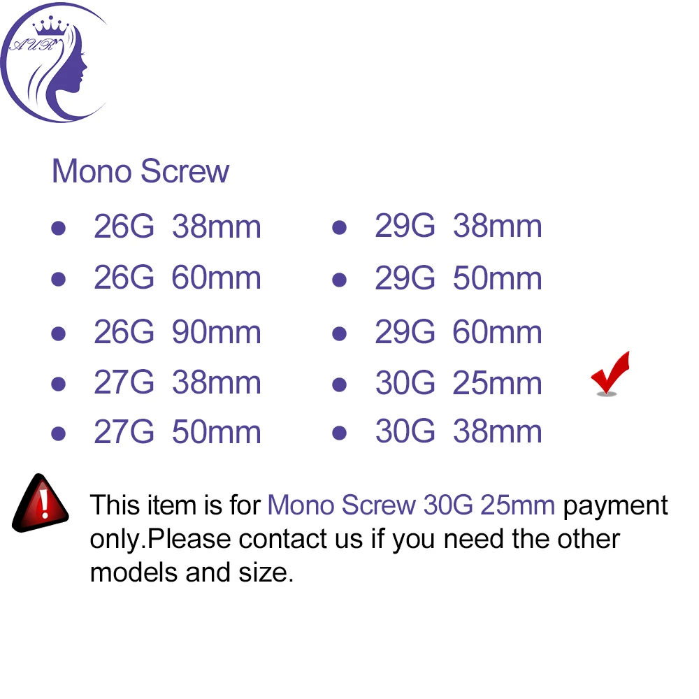 Mono screw PCL 30g 25mm Sharp Needle Thread Type absorbing sterile surgical suture needle