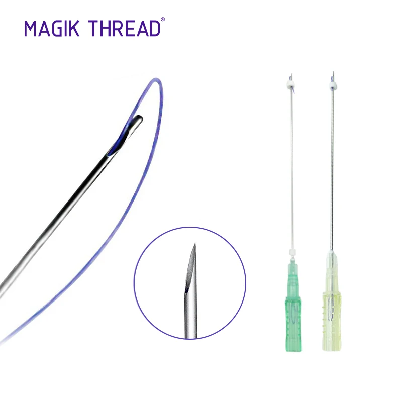  Резьба Magik 30 г 25 мм моно гладкая Дерма ПДО резьбовой подъемник для глаз Корея v-образные
