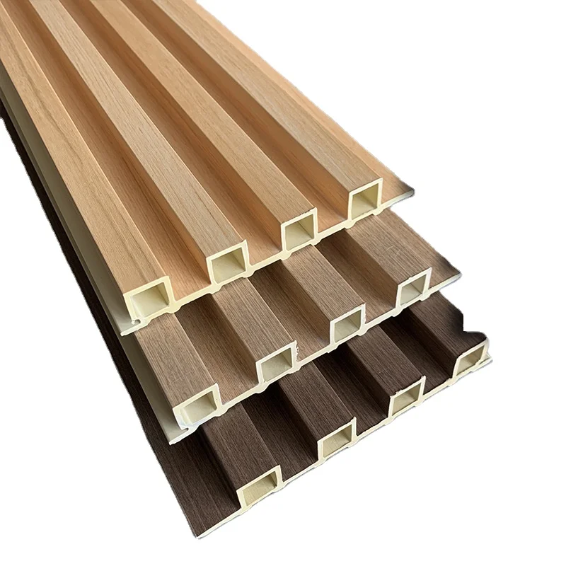 Cheap price Modern WPC Exterior Outdoor Decorative wood plastic composite wall panel the great Wall Siding ceiling panel