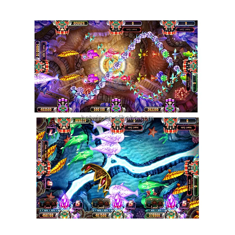 10player fish game Big Bonus Fish hunter game gambling machine Ocean Tyrant