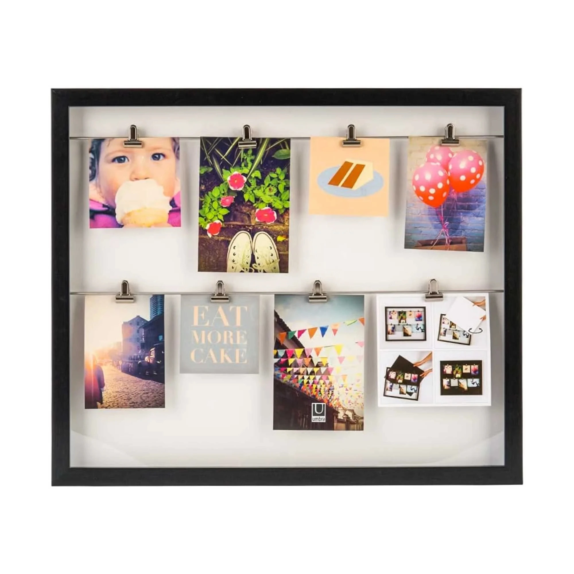 Popular picture frame wood  photo frames black color with  For wall decor painting
