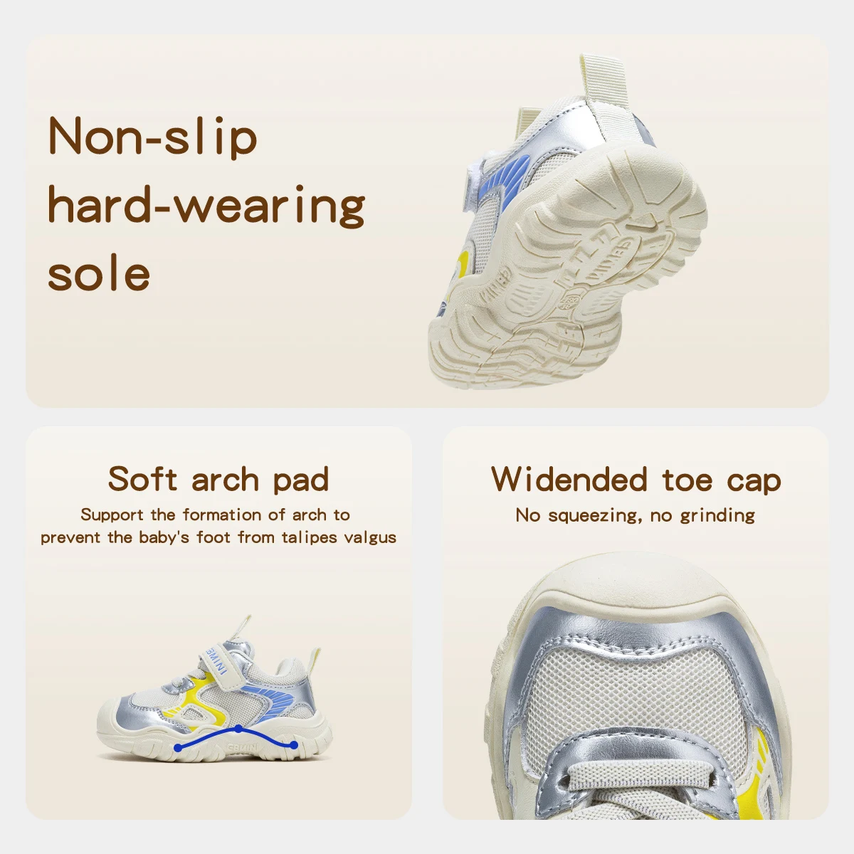 EBMINI children sneakers net surface breathable soft-soled boys shoes autumn new baby shoes casual non-slip girls thin shoes