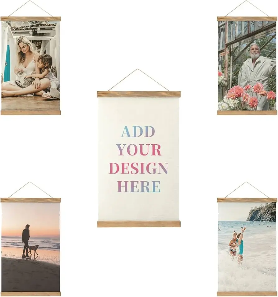 Wholesale Custom Polyester Anime Wall Hanging Scroll Banner Poster Unique Design for Home Decoration