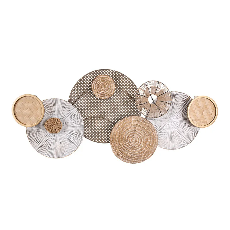 Moroccan Style Living Room Large Hanging Wood Metal Wall Art Luxury Home Decor