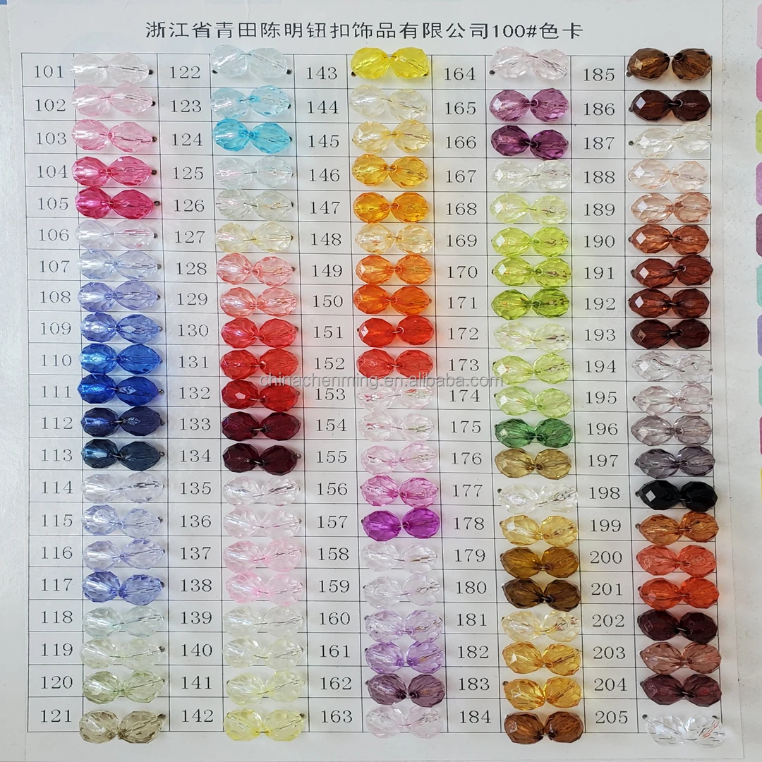 Акриловые бусины для ювелирных изделий