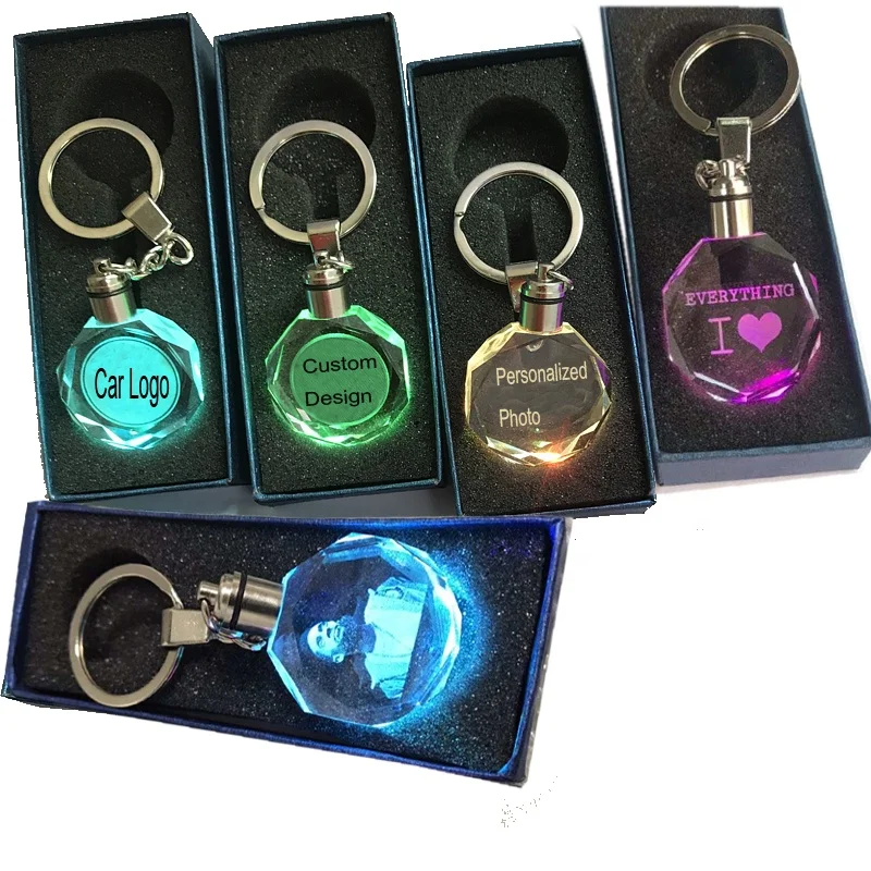 New 3d engraved led Flag keychain self defense keychain with custom flag of Panama keyring