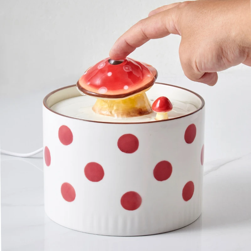 Automatic Pet Cat Water Fountain with USB, Dogs Mute Drinker Feeder Bowl, Drinking Dispenser Pet Drinker