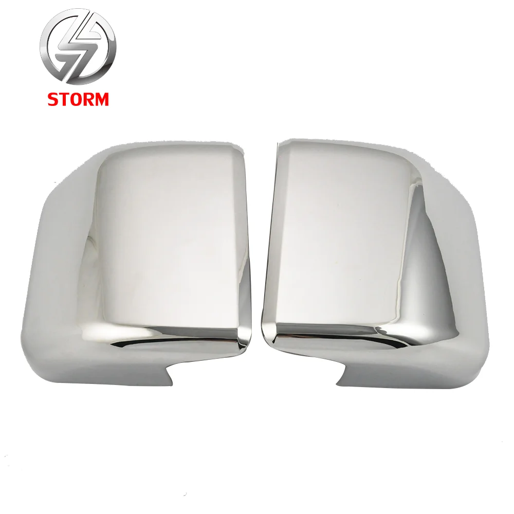 Presell Trunk Door Side Mirror Cover Buckle Chrome Plastic  For FORD F-150 F150 15 16 17 18