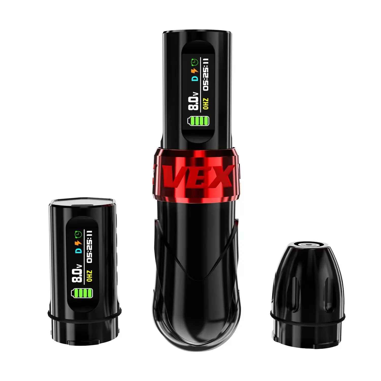New Premium Coreless Motor Double Batteries Electric Tattoo Kit Wireless Tattoo Pen Machine with RCA Connection