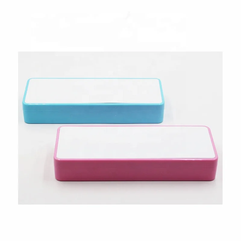 Dye Sublimation Printable Student Plastic Pencil Case