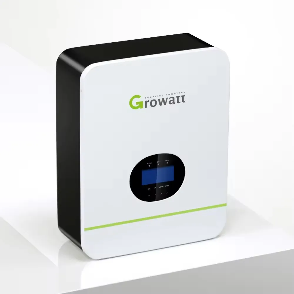 Wholesale 3kw 5kw 6kw 10kw 15kw High Voltage Power Growatt Off Grid Hybrid Solar Inverter for Home Use Solar Inverters 50kw