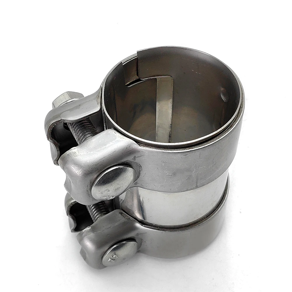 Exhaust Pipe Connector 53mm to 56.5mm / 95mm Tube Clamp Sleeve Adaptor Coupler