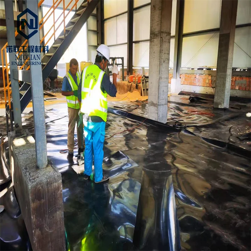 0.5mm Hdpe Waterproofing Plastic Geomembrane Price Sheet For Aquaculture Fish Farm Pond Liner Impervious Membrane