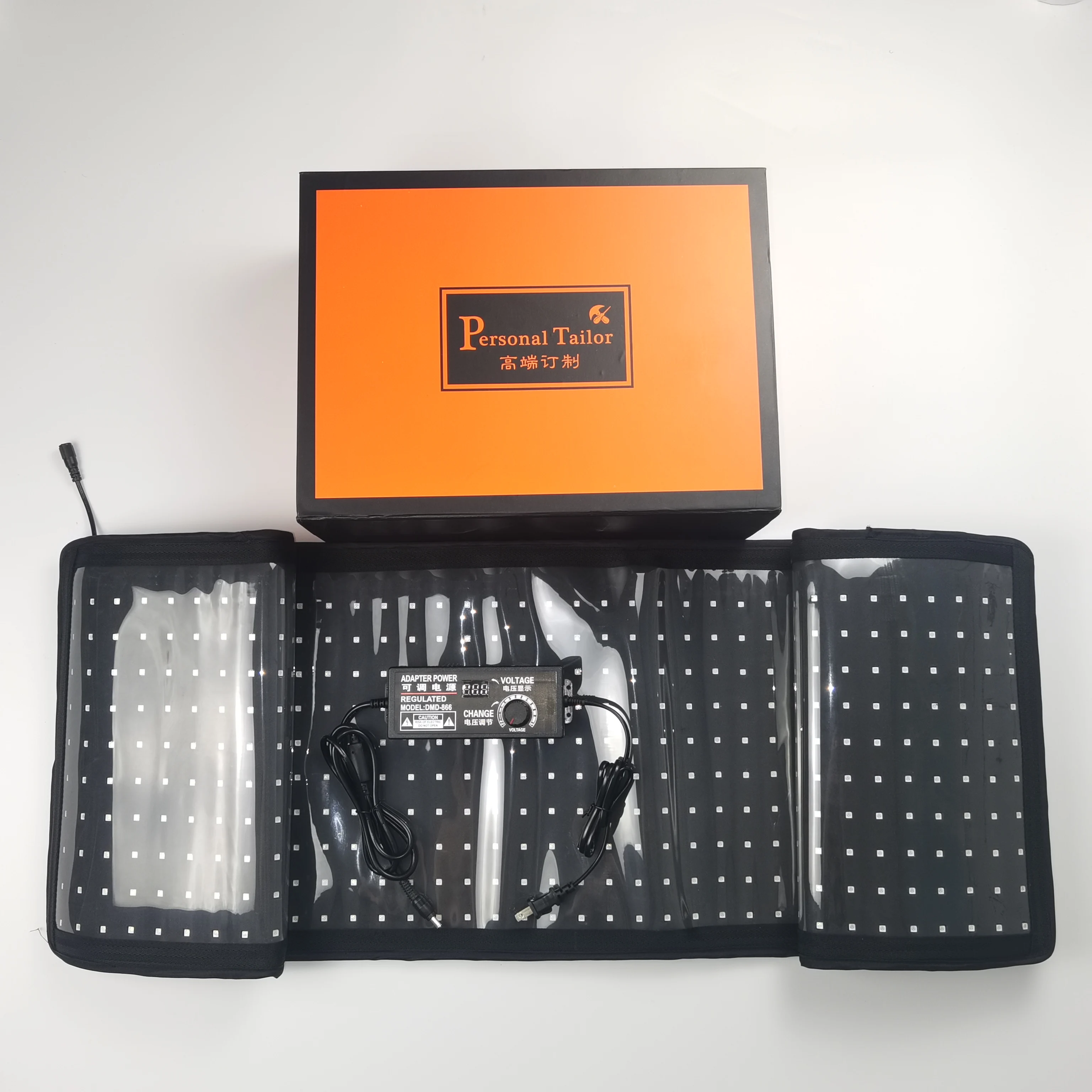 Новый стиль, регулируемые светодиодные Инфракрасные Терапевтические прокладки с красным светом, обтягивающая обезболивающая пленка для тела