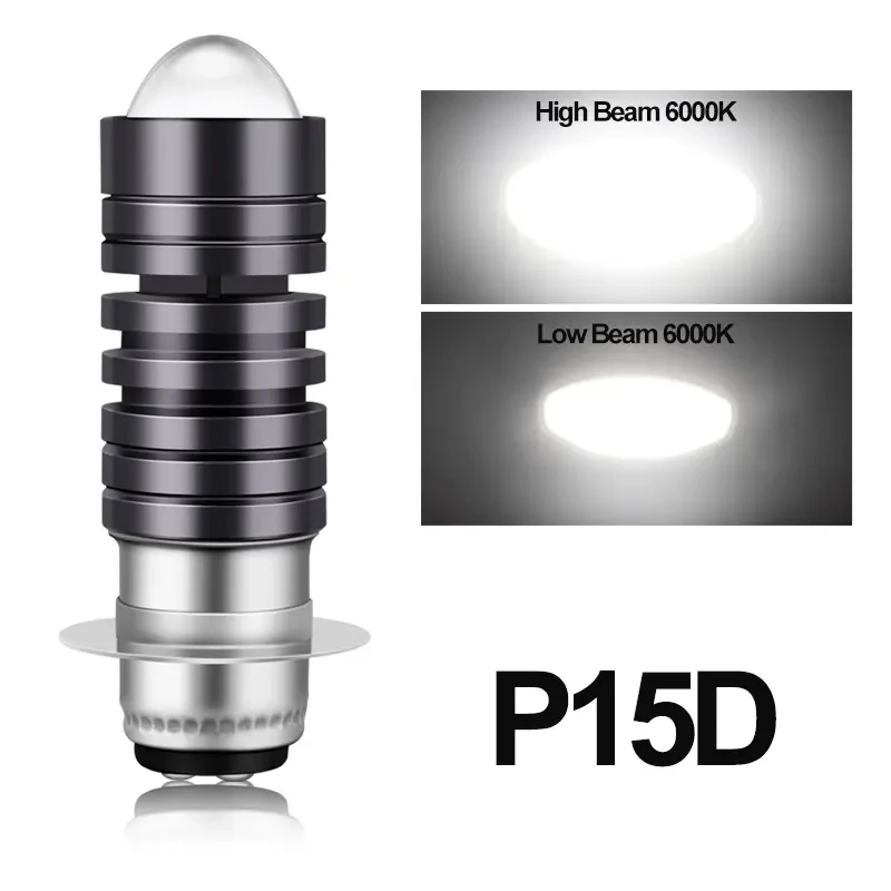 Super Bright CSP 10000Lm H4 LED Moto H6 BA20D P15D LED Motorcycle Headlight Bulb Lens Yellow Hi Lo Lamp Motorbike Headlight Lamp