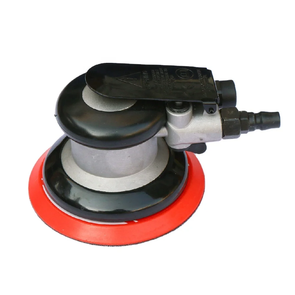 
Central-Vacuum Industrial Composite Air Random Orbital Sander 