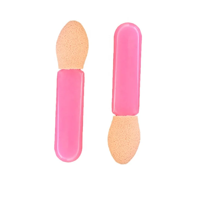 
Factory Direct Selling Cheap One-end Disposable Eyeshadow Sponge Applicator with Foam Tip 