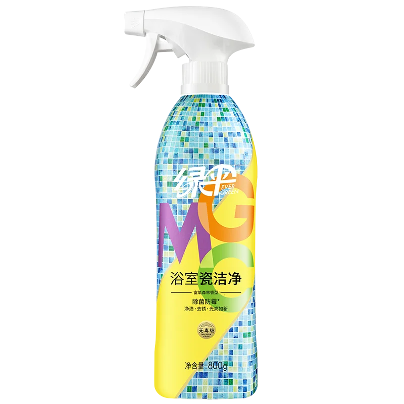 
Hot sale recommendation bathroom cleaning tiles stain remover for bathroom multi surface 800g/bottle 