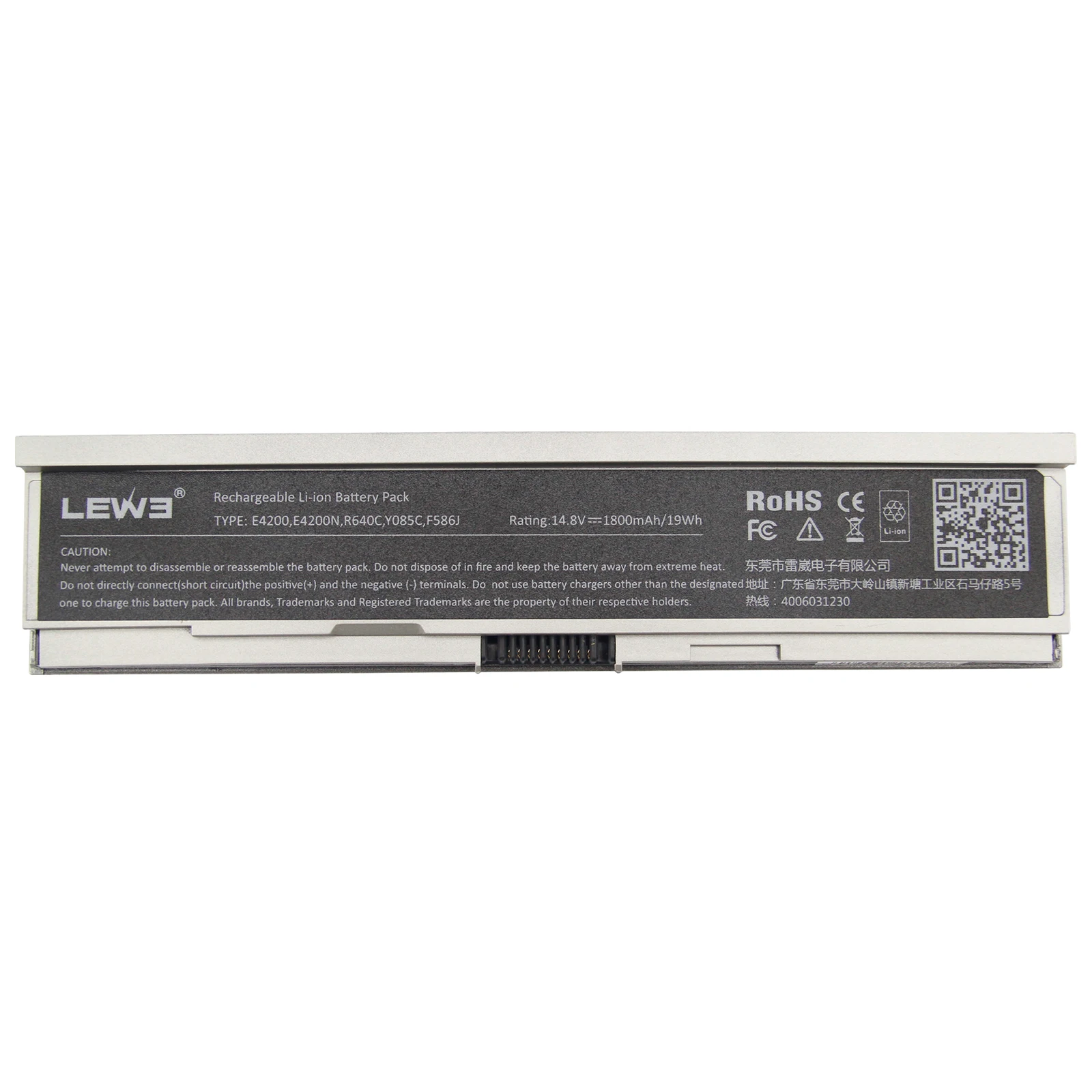 Laptop battery for DELL Latitude E4200 Battery R331H 14.8V 1800mAh