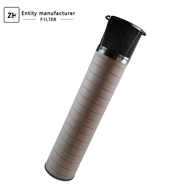Wind turbine hydraulic system oil filter HC8300FKS24H-YC11 gearbox dual precision lubricating oil filter